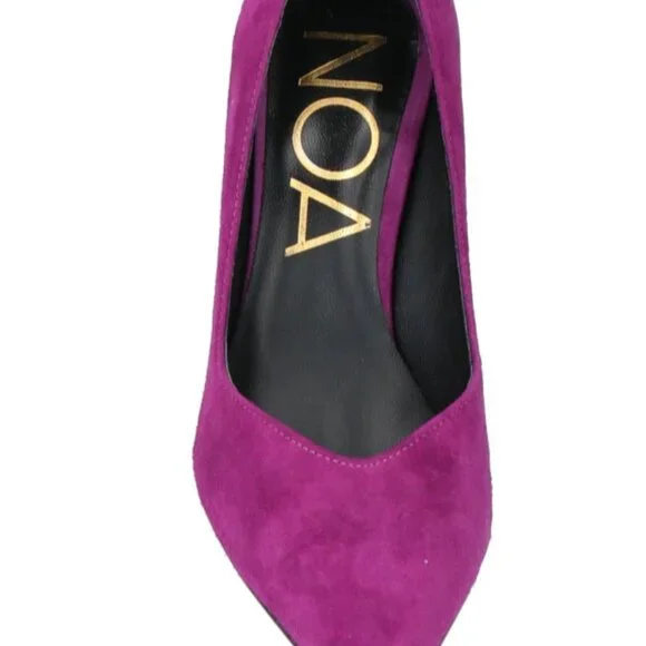 $80 Made in Italy, Suede Pumps in Mauve color, size 8 - Picture 5 of 5